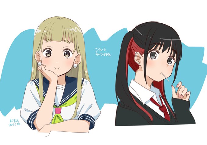 2026年2月分
 #今月描いた絵を晒そう 