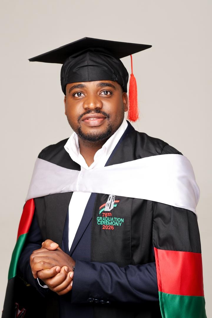 Congratulations to our immediate past president <a href="/KakuruEsau10/">Kakuru Esau</a> upon obtaining his Master's Degree in Construction Management. Give him all those projects.
#UpTheJabulani