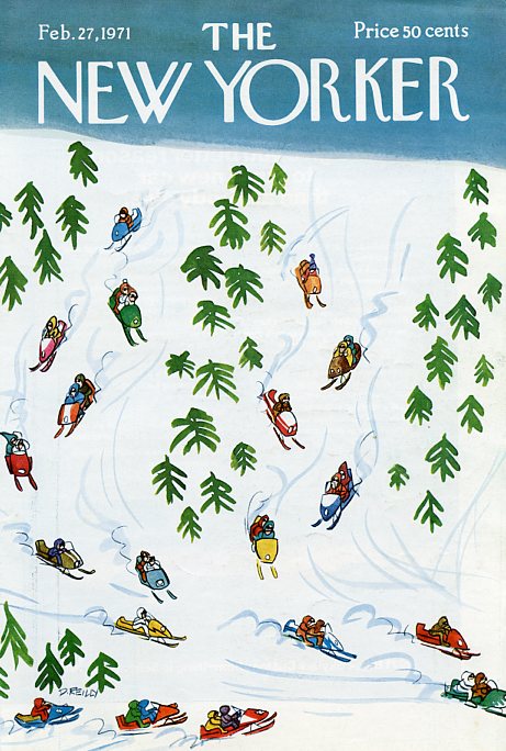 LRonLacy's tweet photo. #OTD in 1971
Cover of The New Yorker, February 27, 1971
Donald Reilly
#TheNewYorkerCover #DonaldReilly #snowmobiles https://t.co/CN8EYsf2Qs