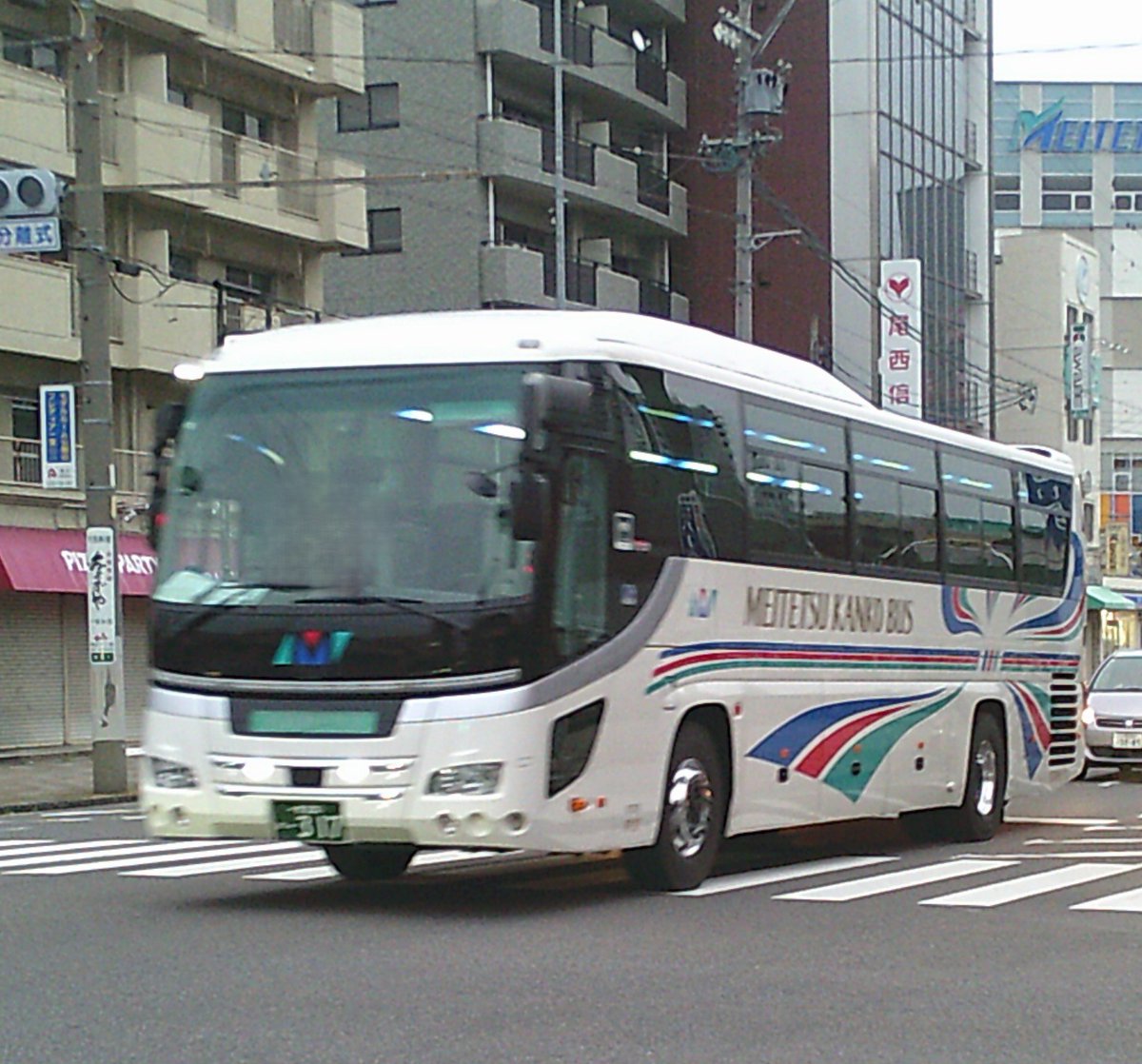 名鉄観光バス 契約三菱重工小牧①6時45分発81703 ②7時15分