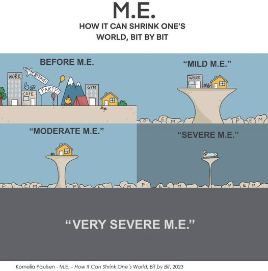 HumanManifold's tweet photo. Very good illustration of what ME/CFS can do to your life. https://t.co/Ak0riDo1jd