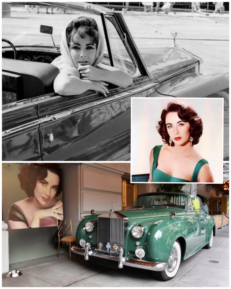 Remembering the fabulous Elizabeth Taylor, born #OnThisDay in 1932.

📷 With her fabled ‘Green Goddess’, 1960 Rolls-Royce Silver Cloud II convertible which she had painted "smoke green" to match the dress she wore when she married Eddie Fisher. (📷 Ken Heyman/Mirrorpix/Rex).