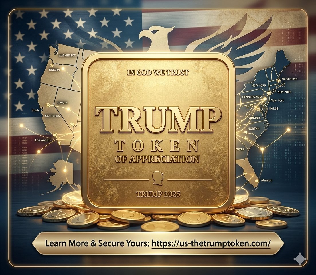 Healthgrap1m3r's tweet image. 🇺🇸✨The Trump Token is a limited-edition commemorative collectible created to represent leadership, unity, and pride in America’s enduring spirit.
Visit us: us-thetrumptoken.com

#TrumpToken #AmericanPride #PatrioticCollectible #LimitedEdition #FreedomAndUnity #FreedomSymbol