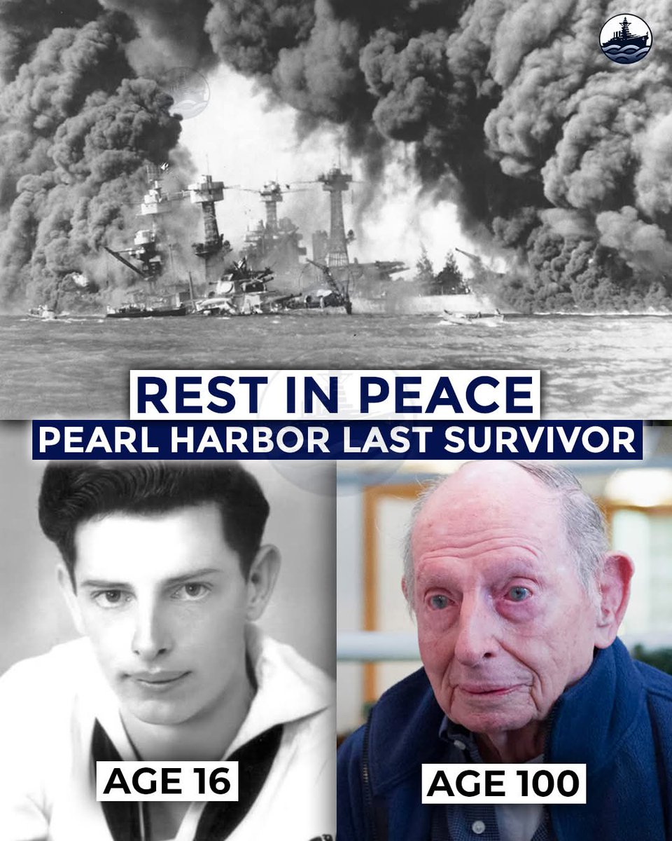 Rest in peace, sailor. 🇺🇸🇺🇸🇺🇸

With deep sorrow, we say farewell to Pearl Harbor survivor Clarence "Bud" R. Lane, who passed away at the age of 100, just weeks shy of his 101st birthday on March 30. On that fateful morning of the Attack on Pearl Harbor, he witnessed the sky