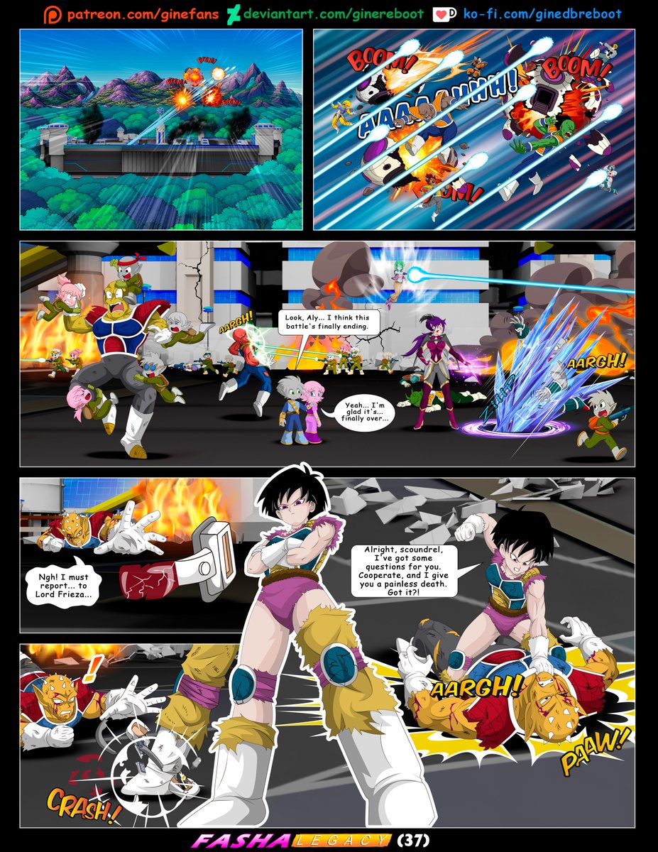 DBReboot- Fasha Legacy-- Page 37 🇺🇸ENGLISH You can support my work with a donation at the following links:
Patreon: patreon.com/ginefans
Ko-Fi:ko-fi.com/ginedbreboot
DeviantArt: deviantart.com/ginereboot