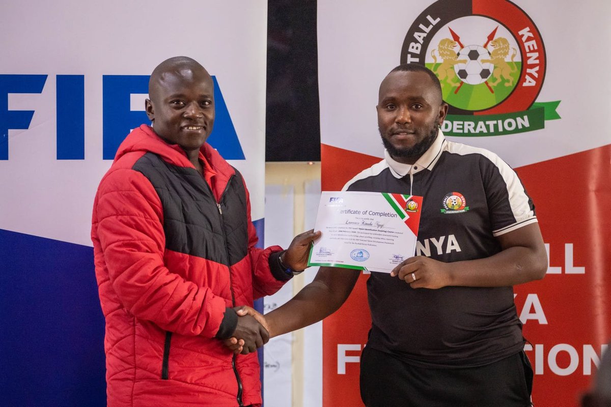 Our head coach Lawrence Kimuhu was part of the cohort that graduated on 26th February in the FKF Level 1 Talent Identification (Scouting) Course class.
Congratulations coach Kim
#kahawapridefc