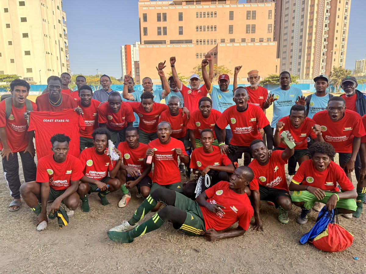 One month since the county title 🏆

Proud to back Coast Stars Football Club as they step into the Regional League.

Grassroots football. Real impact. Onward. 

#Fahariscope #WeAreCoastStars

<a href="/coaststarsfc/">Coast Stars Football Club</a>