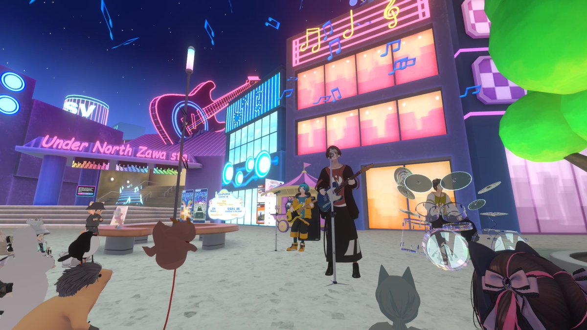 2_tasu1's tweet image. 昨日はAlternoise×QuestMakerコラボライブに行ってきました！Under North ZawaでヒメコちゃんとAlternoiseの路上ライブを続けて観るという夢のようなイベント…！オルノイの活動再開をこんな形で見られるなんて！最高すぎました！
#Alternoise #QuestMaker #サンリオVfesメモリーズ