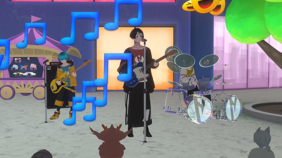 2_tasu1's tweet image. 昨日はAlternoise×QuestMakerコラボライブに行ってきました！Under North ZawaでヒメコちゃんとAlternoiseの路上ライブを続けて観るという夢のようなイベント…！オルノイの活動再開をこんな形で見られるなんて！最高すぎました！
#Alternoise #QuestMaker #サンリオVfesメモリーズ