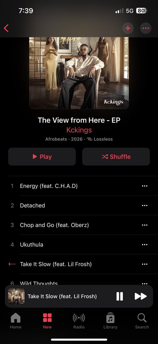 Therealqb4's tweet photo. No more waiting, “The View From Here” is officially out 🔥

Right now, my top track is “Detached” it connects too well with my recent breakfast situation 🥺😩

Shout-out to @kckinging on this project is clean, intentional and absolutely solid 👏🏾❤️ #TVFH https://t.co/FyNOVWP5sq