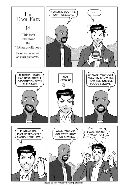 AntarcticEchoes's tweet photo. Happy Friday, everyone! 🥰🥰🥰💖💖💖Here is #TheDevilFiles no. 14!  Dorky Luci is still raging over the test, but resigns himself to it.... 😅😅😅 Enjoy! 💖💖💖💖💖 #LuciferNetflix #Lucifer https://t.co/GWcxvB3Vp2