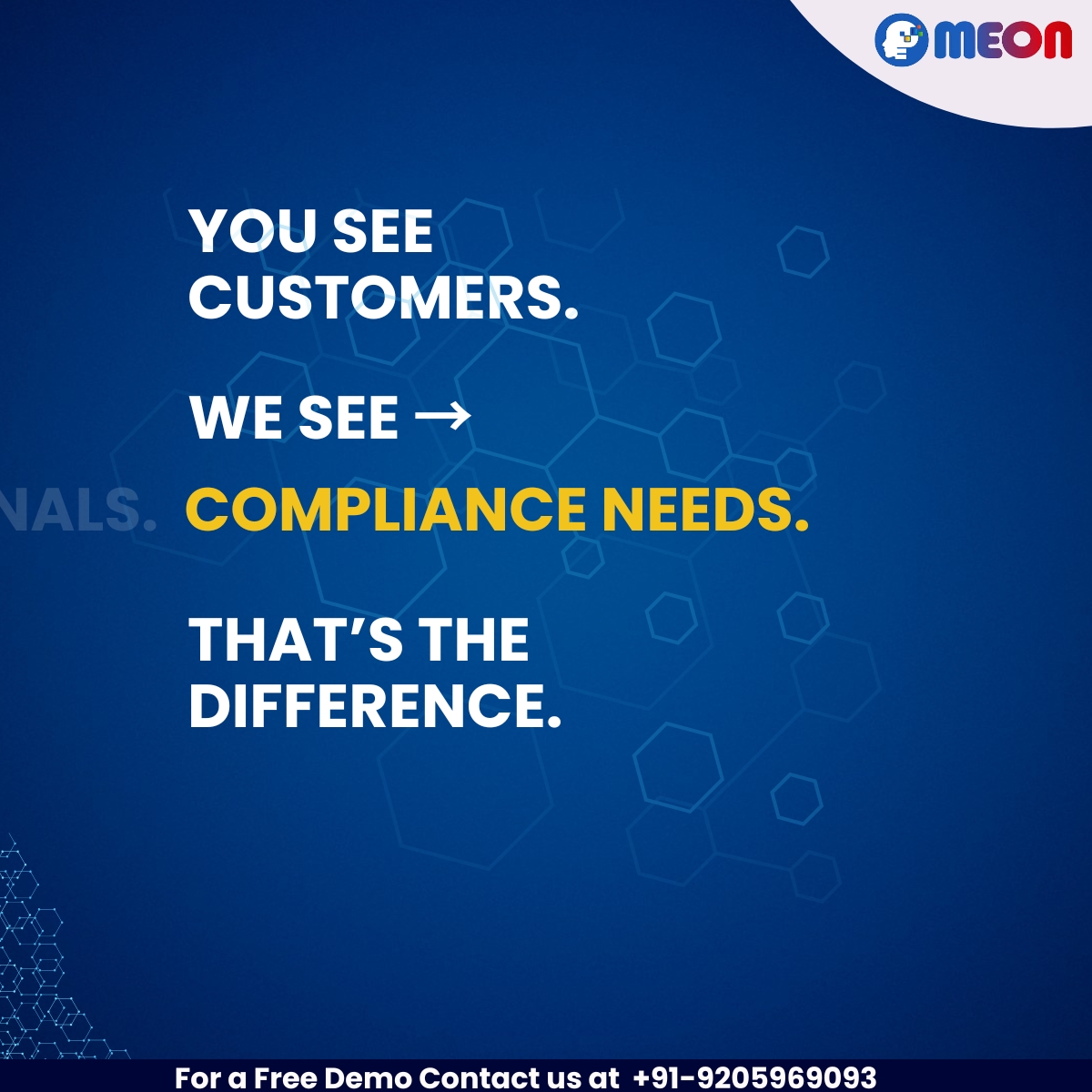 MeonTechnologi2's tweet photo. You see customers. We see identities.
Secure onboarding starts with Meon. 🔐
#Meon #digitalonboarding #KYC #IdentityVerification #fraudprevention #FinTech #AI #customeronboarding #Compliance #cybersecurity https://t.co/L7pa1MBKcR