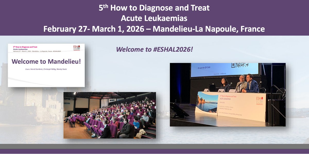 ESH (Haematology) tweet media