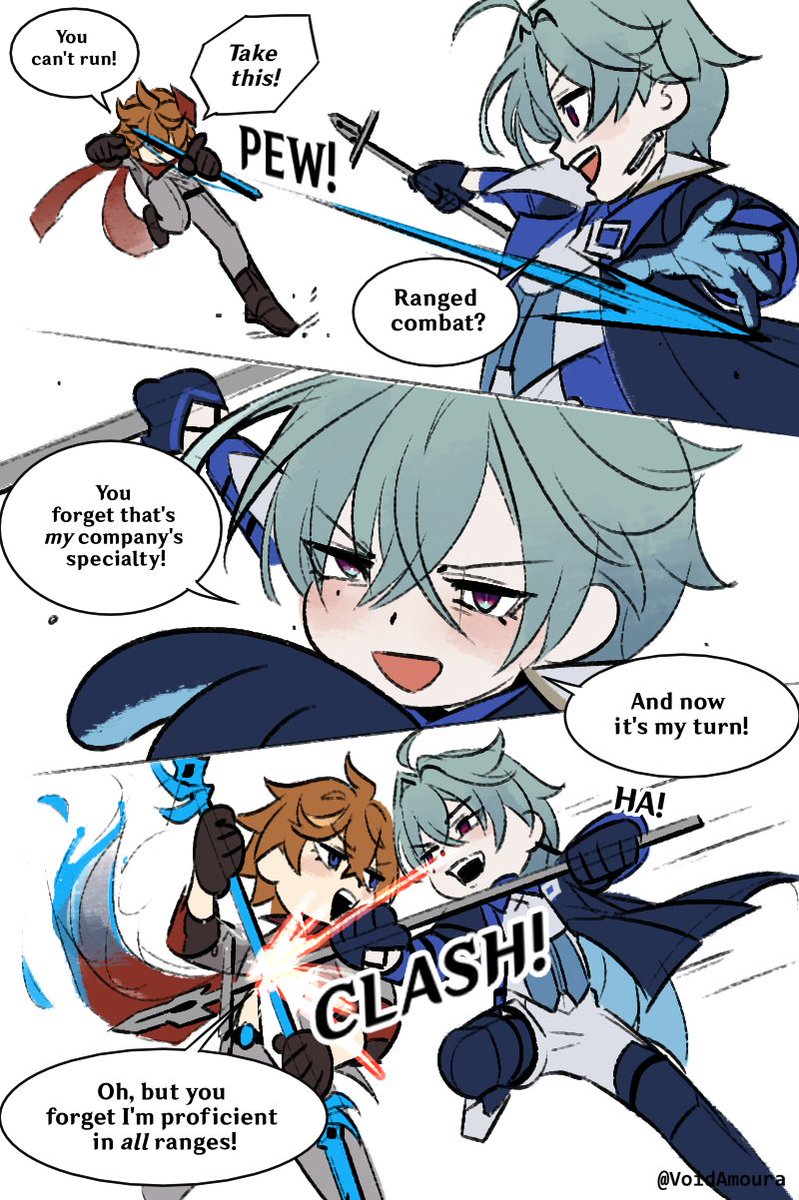 🐳🔪 Tartaglia vs. Lohen !!

FINALLY Childe has a battle-junkie buddy! They'd definitely have some fun 👊💥

#GenshinImpact #Tartaglia #Lohen #原神 #タルタリヤ #ローエン