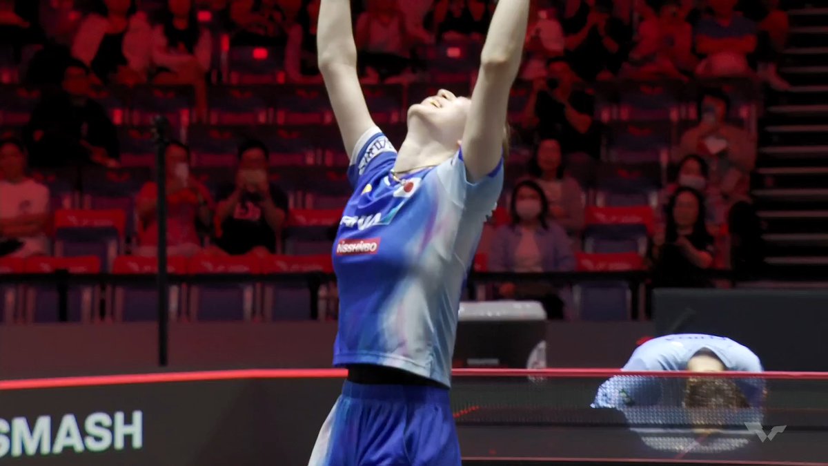 早田ひな 蒯曼との激闘制す‼️ 最強サウスポーに 初勝利でベスト8進出