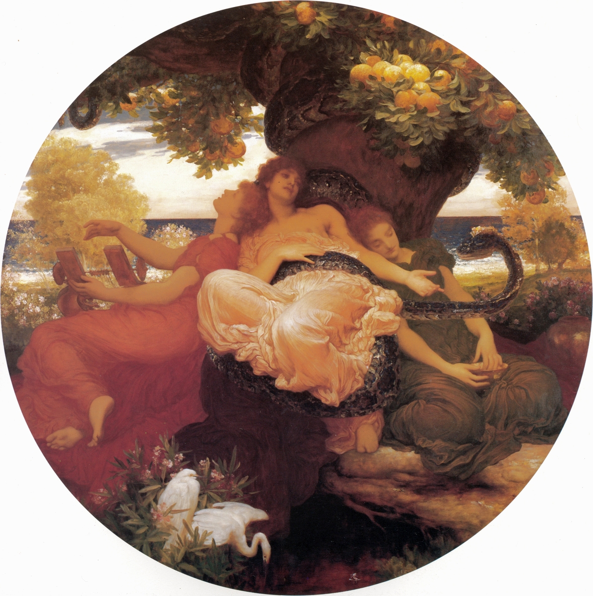 ArtistLeighton's tweet photo. The Garden of the Hesperides https://t.co/CKw9EdjEJE https://t.co/7HO32KECrx