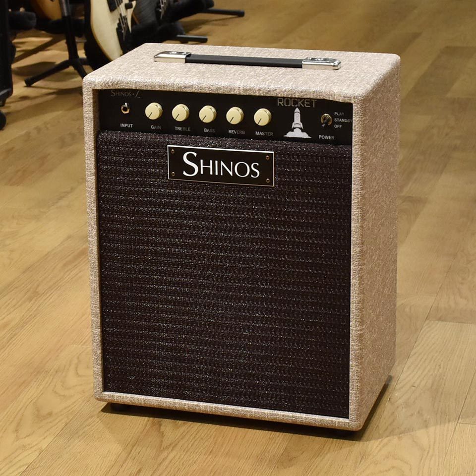 SHINOS&L/ROCKET Combo 6L6 のニューカラーFawn Tolex。30W・3W・0.3W