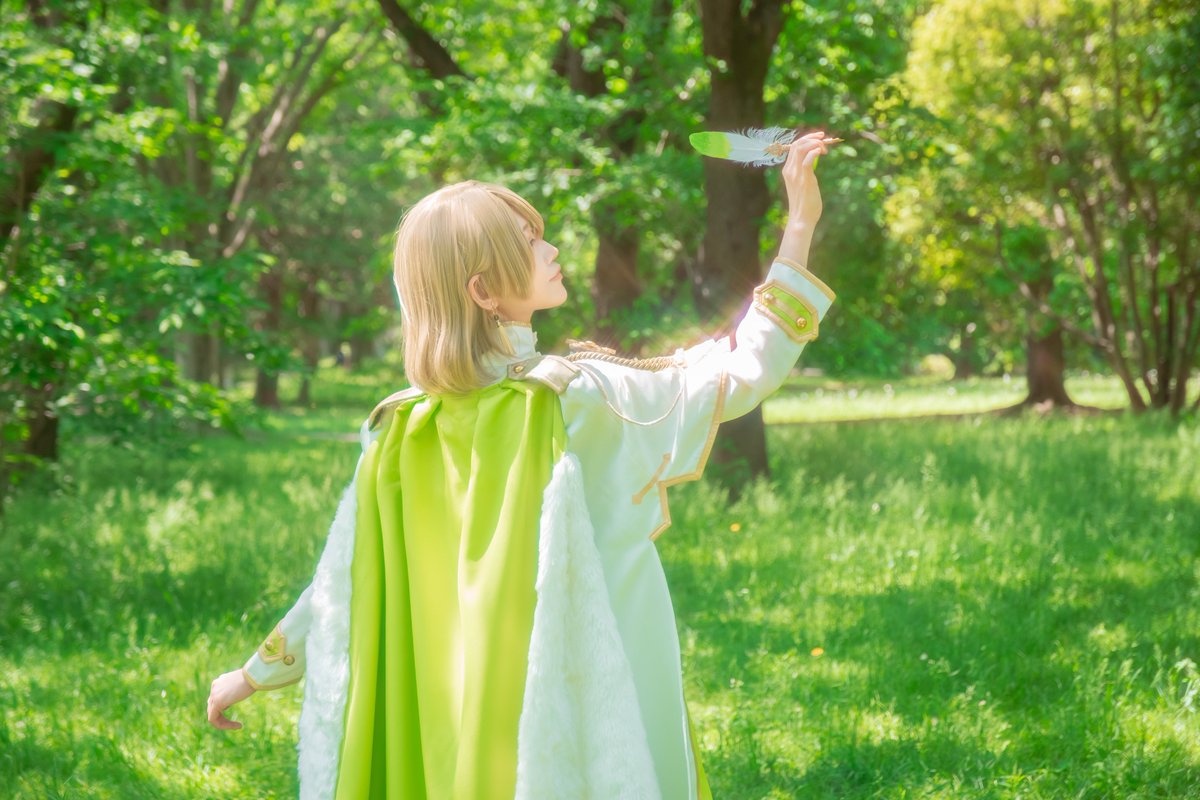 《cos》
魔法使いの約束 🌿 ルチル

君に花を、空に魔法を

. . 𖥧 𖥧 𖧧 ˒˒. . 𖡼.𖤣𖥧 ⠜ . . 𖥧 𖥧 𖧧 ˒˒. . 𖡼.𖤣𖥧 ⠜

📷:<a href="/9upht/">くゆ</a> 
#まほやく_cos