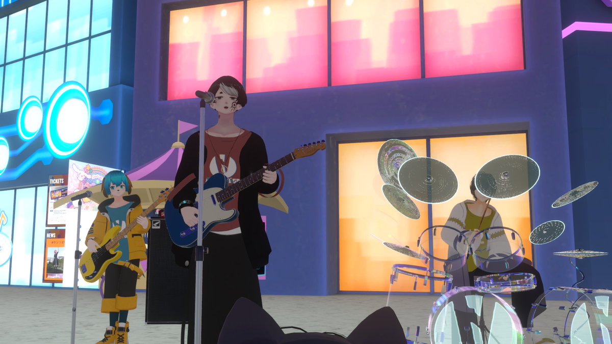 2_tasu1's tweet image. 📸Alternoise
活動再開おめでとうございます〜！！超久々のオルノイのライブ！しかもUnder North Zawaで！！めちゃくちゃカッコよかったし楽しかった〜！✨
写真ツリーに続きます（1/3）
#Alternoise #QuestMaker #サンリオVfesメモリーズ