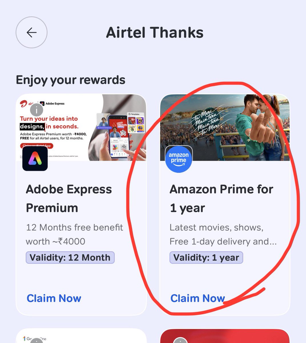 Let’s activate FREE Amazon Prime for 1 year… 🤘🫡

Thanks <a href="/airtelindia/">airtel India</a> 🫶

#ccgeeks #airtel #postpaid