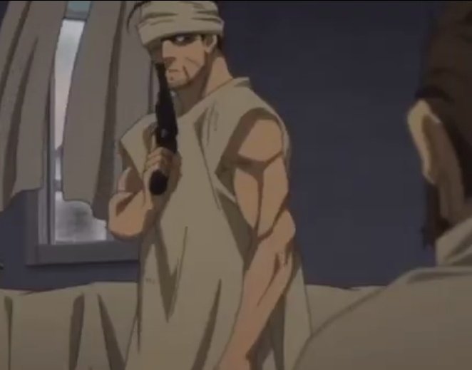 all those muscles just to get beat up by damn near every person in the show