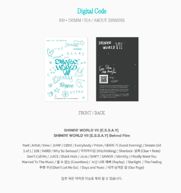 디지털 영상 소장도 아니고, 위버스 내에서만 실행이고 위버스 탈퇴하면 영상도 못보게되는걸 파는게 맞음? 저작권 이슈로 못들어가는 곡은 체크해서 빠진다고 상세내역에 적는게 맞지, 제외될 수 있습니다 해놓고 뭐가 제외되는지는 안알려주고?? 그리고 왜 화질 표기도 없음??