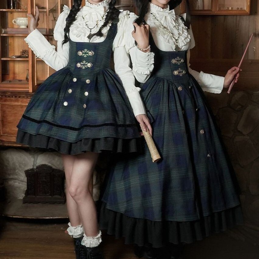 ツインズ・アカデミック・チェックスカートセットアップ💗