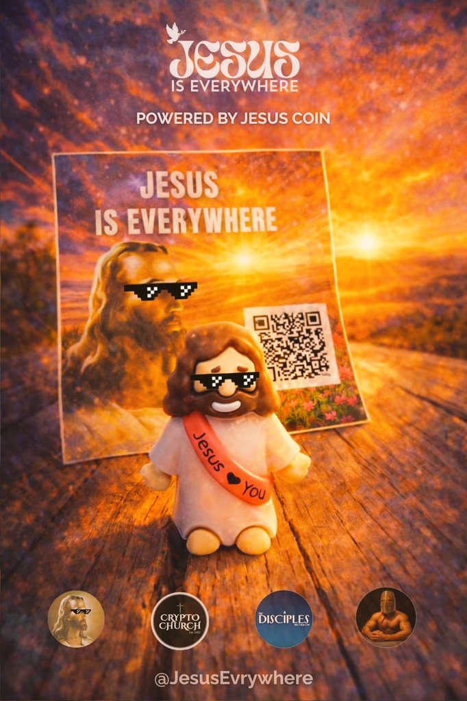 If you haven’t checked out @jesustokensx yet, you’re missing the biggest ethical play of the bull run. 🚀🕊️ <a href="/JesusTokensx/">$JESUS 🙏</a>  <a href="/JesusEvrywhere/">Jesus Is Everywhere</a>  <a href="/xCryptoChurch/">Crypto Church 🙏</a>