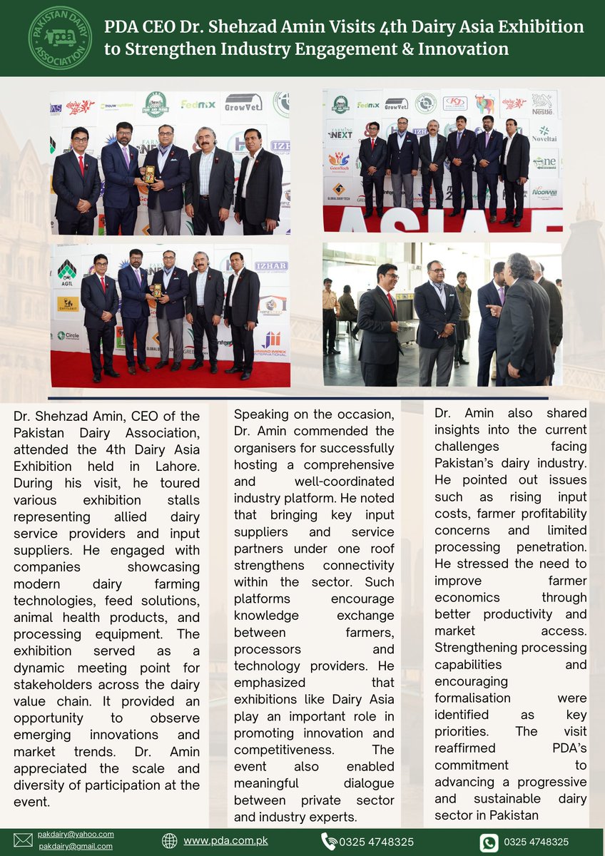 Pakistan Dairy Association tweet media