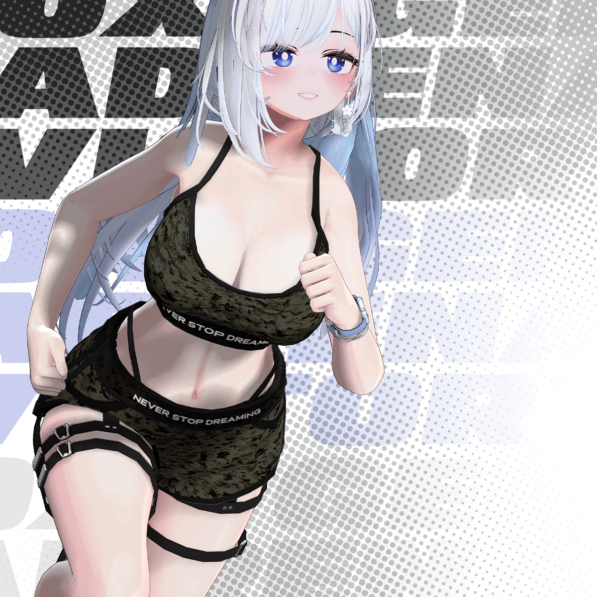 vrc_eun's tweet photo. 制作中です　もうすぐ会おうね