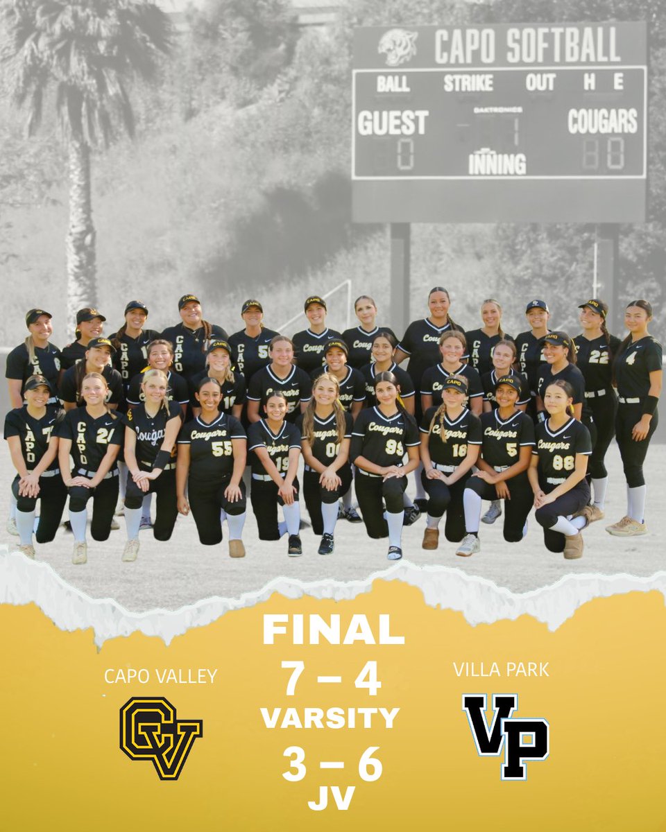 Capo Valley HS Softball tweet media