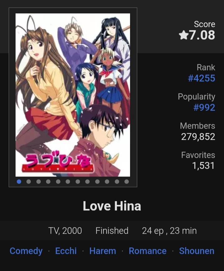 LoveHina #ラブひな deserves another run without toning it down.