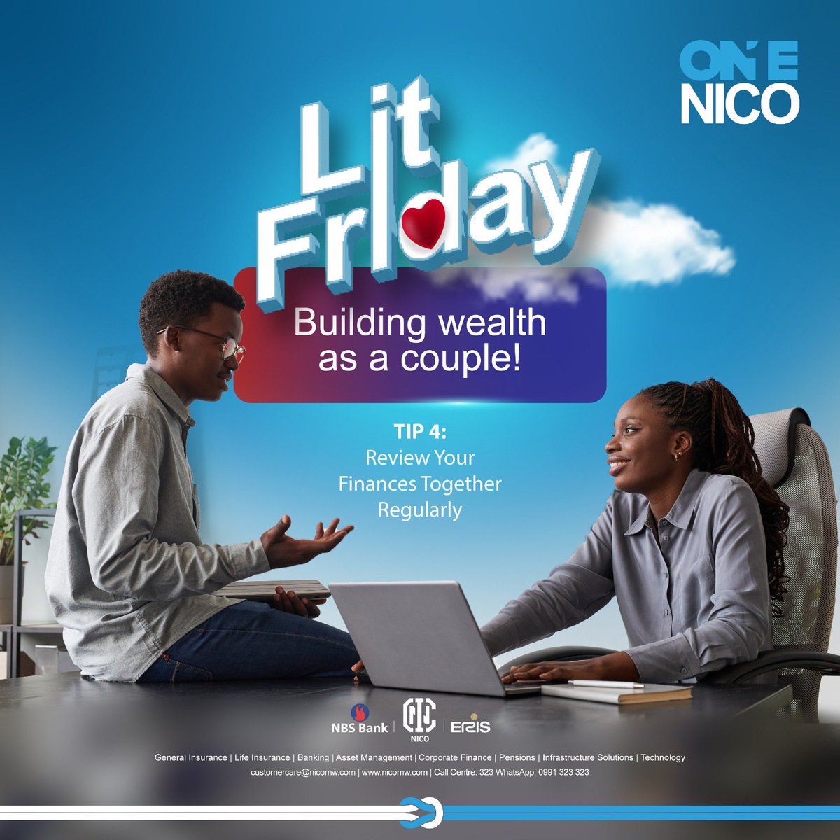 February Fridays have been LIT! 

Tip 4 in our Building Wealth as a Couple series: Review your finances together regularly. 

Take a moment this weekend to check in, celebrate wins, adjust plans, and keep your love...and your money on track.