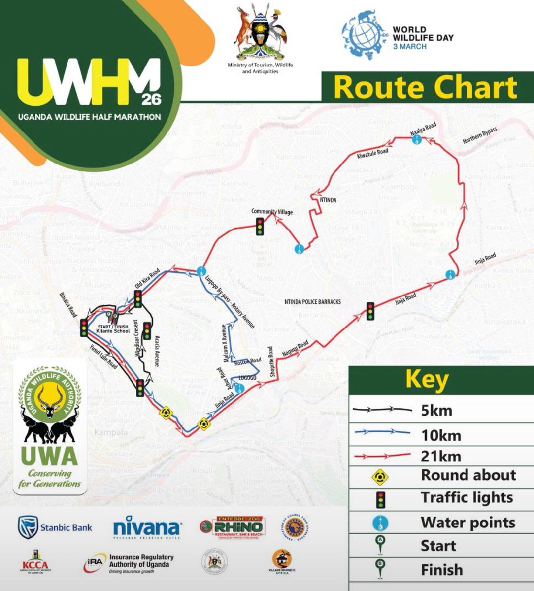 TheBestLaisha's tweet image. Did you get your kit already?
#UgandaWildLifeHalfMarathon #UWA