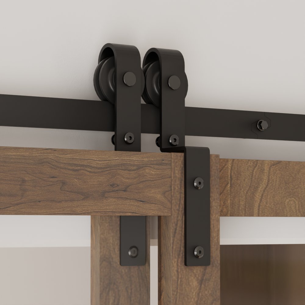 boxichen1's tweet photo. Need a door solution for that extra-wide opening? 🤔
Our 24FT Bypass Barn Door Hardware Kit has you covered! It fits openings up to 288'' and allows 2 doors to slide perfectly on one track. Heavy duty, and functional.
#HomeImprovement #BarnDoors #Hardware #DIY #architecture https://t.co/zqRnuBABTC