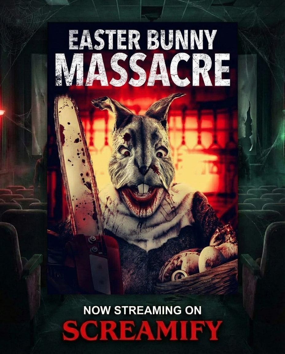 screamifyapp's tweet image. Have you watched Easter Bunny Massacre. #horror #screamify #movies @jackpetermundy @sar...