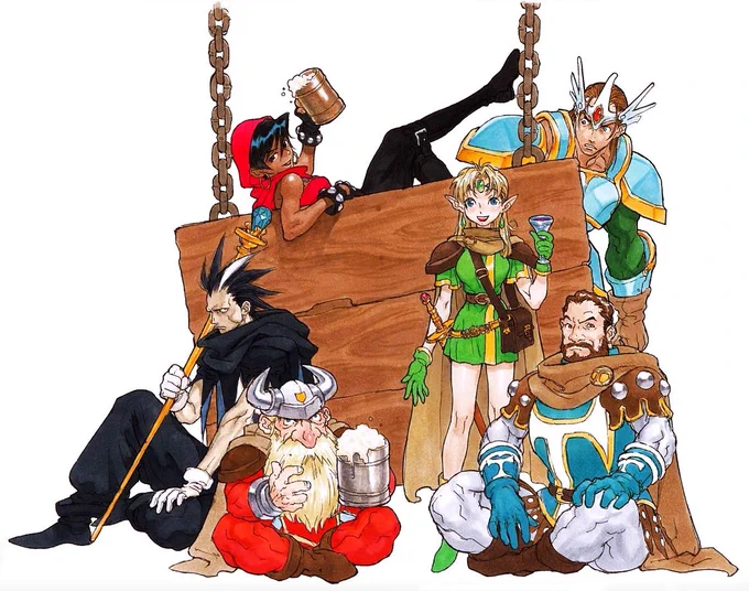 Official art | Dungeons &amp; Dragons: Shadow over Mystara Artist: Kinu Nishimura