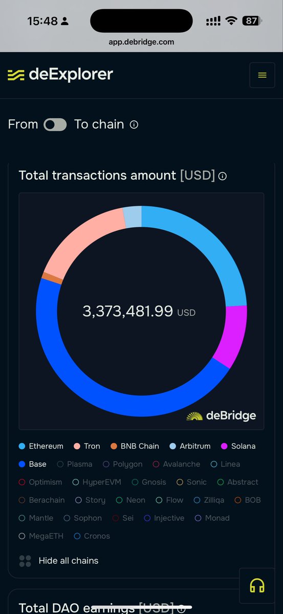 deBridge 中文 tweet media