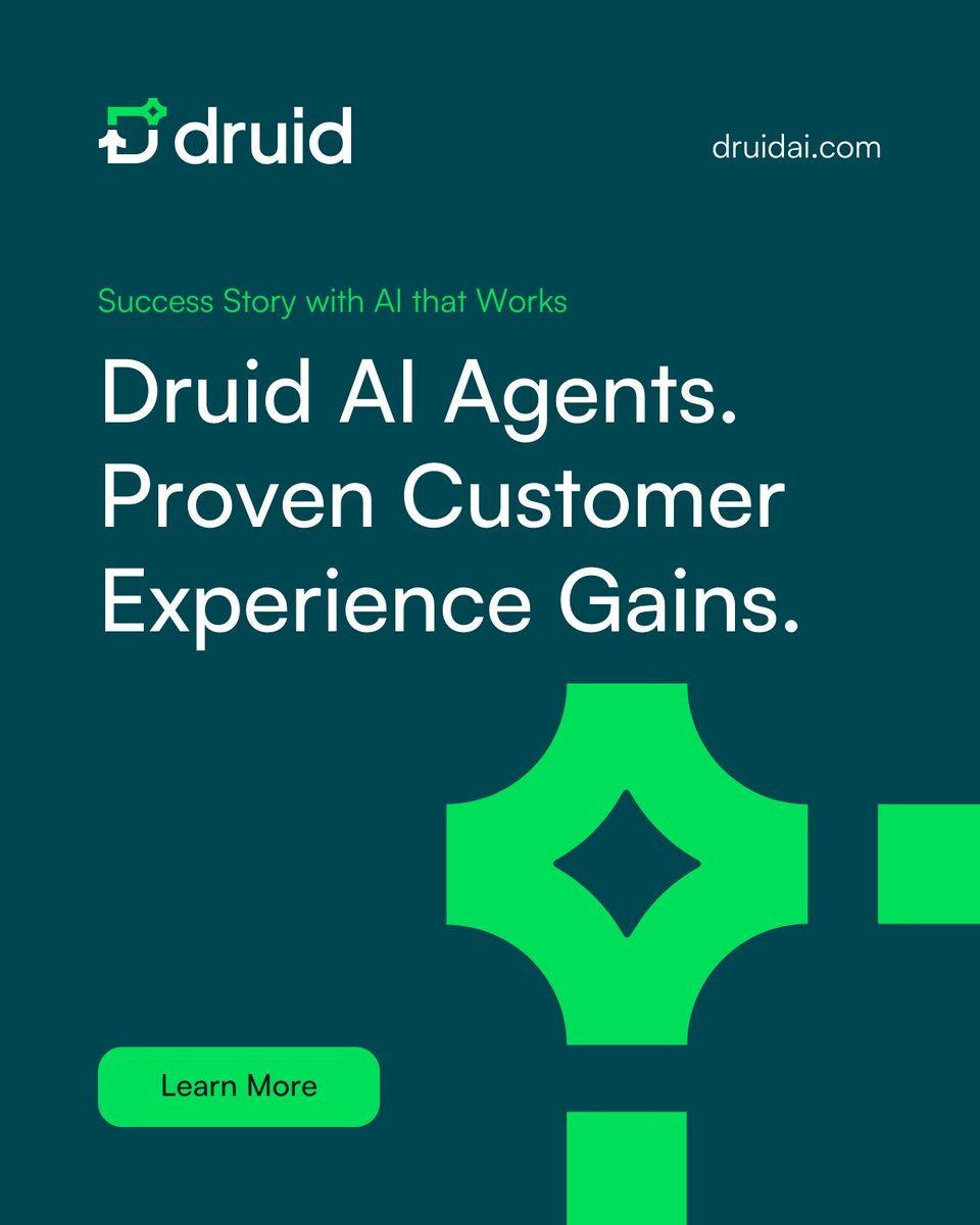 Druid AI |Best in Class Conversational AI Platform tweet media