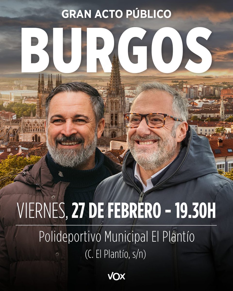 VOX Burgos tweet media