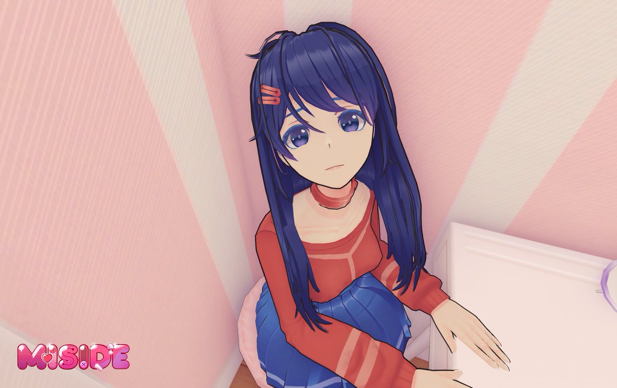 「私…実はあなたのことを、ずっとずっと待っていたんです。一体、どこで何をしていたんですか…？」

『ミサイド』製品版・好評発売中💡