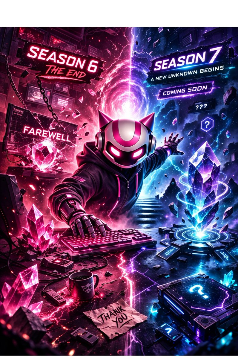 MetaBoiChad's tweet photo. Season 6: Closing🔒⏱️

Season 7: Loading⚡👀

>The crystals are charging 🔋
>The next chapter? Unknown 🔮
>That’s exactly how we like it 💯

In the @Metacade_  ecosystem, the ones who show up daily don’t wait for clarity - they create momentum:

💎 Crystals earned
🔥 Consistency rewarded
🚀 Position secured

Seasons 1-6 was all about the grind, preparing for what’s about to unlock 🔓

Season 7 will be the:
> Evolution 🧬
> Expansion 🌍
> Acceleration 🏎️

The question isn’t: what is coming?🔮

The question is: will you be positioned when it hits? 🧠

👉 https://t.co/gtGHuD7YAN
Show up. Stack up. Level up.