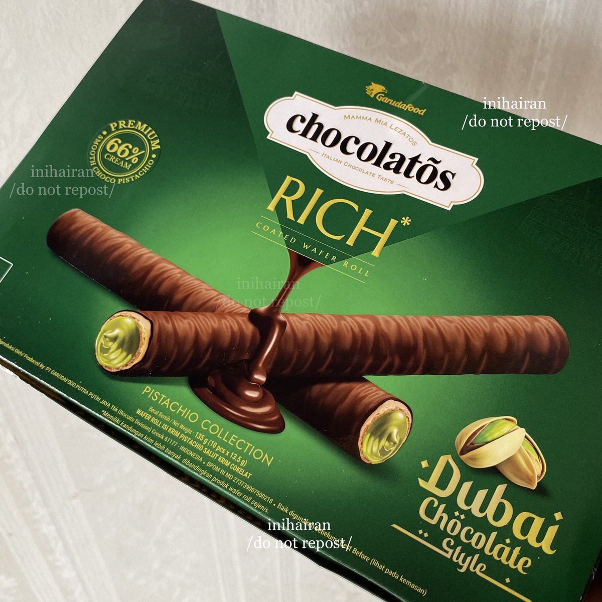 inihairan's tweet photo. FINALLY…. chocolatos dubai pistachio is now available 😭👏🏻 https://t.co/KUBxpO4V0T