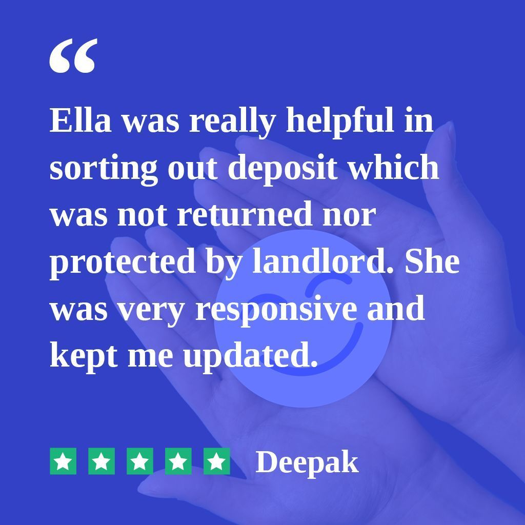 Thank you, Deepak. We’re glad we could assist you in resolving your deposit issue. 

#feedbackfriday #onyourside #lawfirmuk
