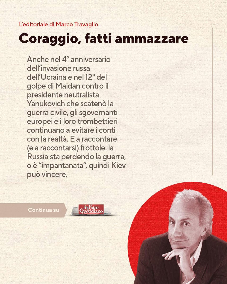 Marco Travaglio tweet media