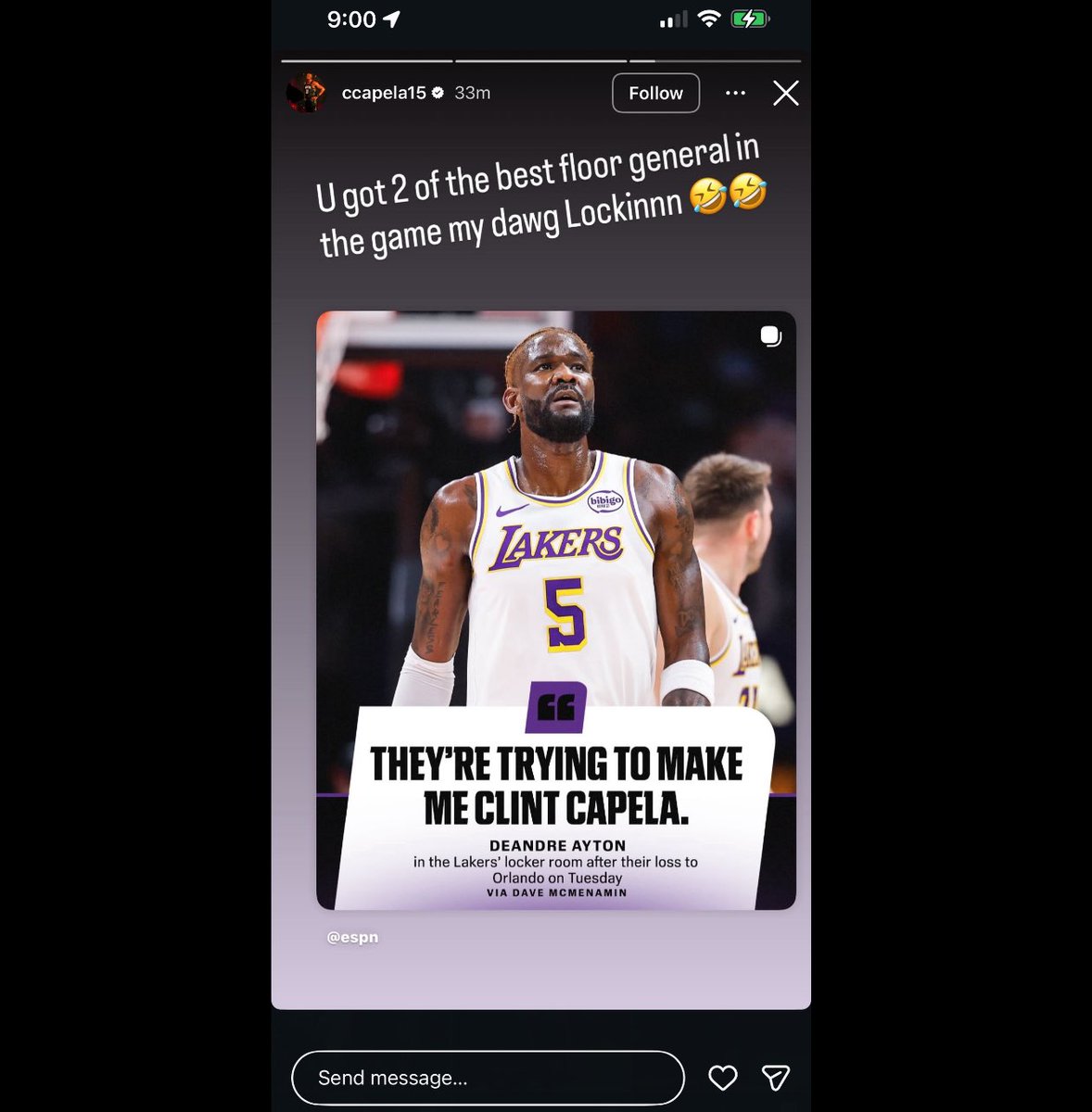 BruceWayne82230's tweet image. Clint Capela fires back at Deandre Ayton 
#ClintCapela