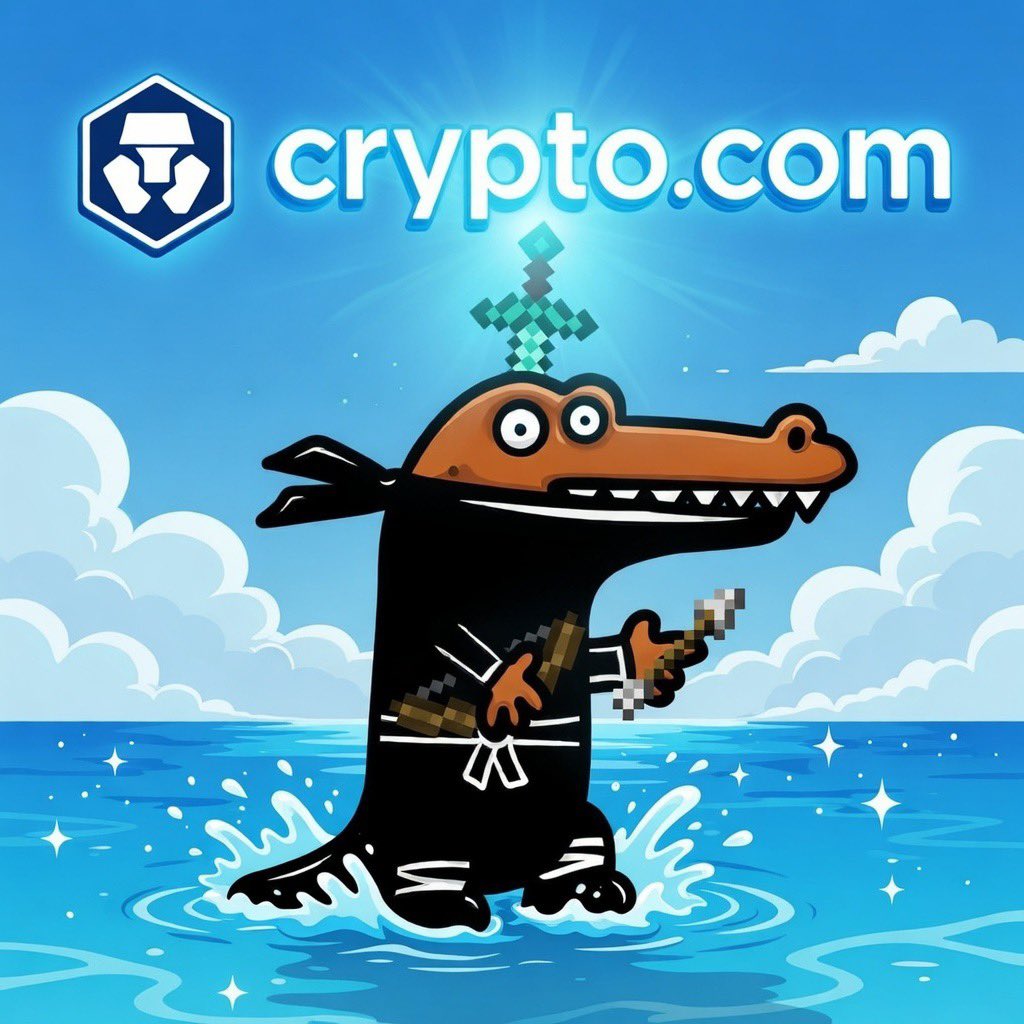 croc with knife tweet media