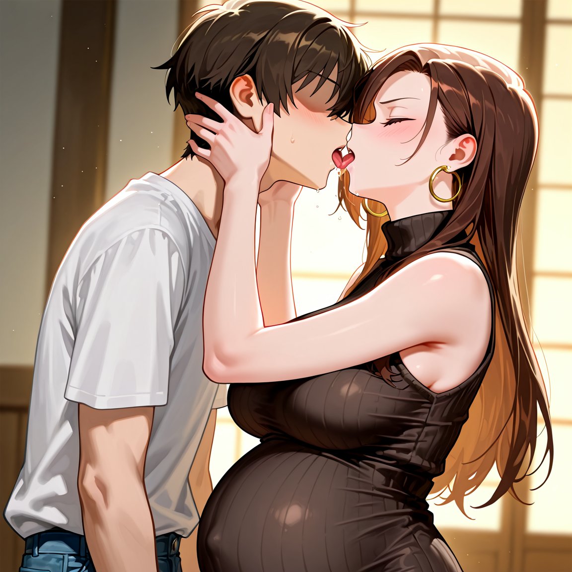 発情中の人妻チョロギャル莉央ちゃん 