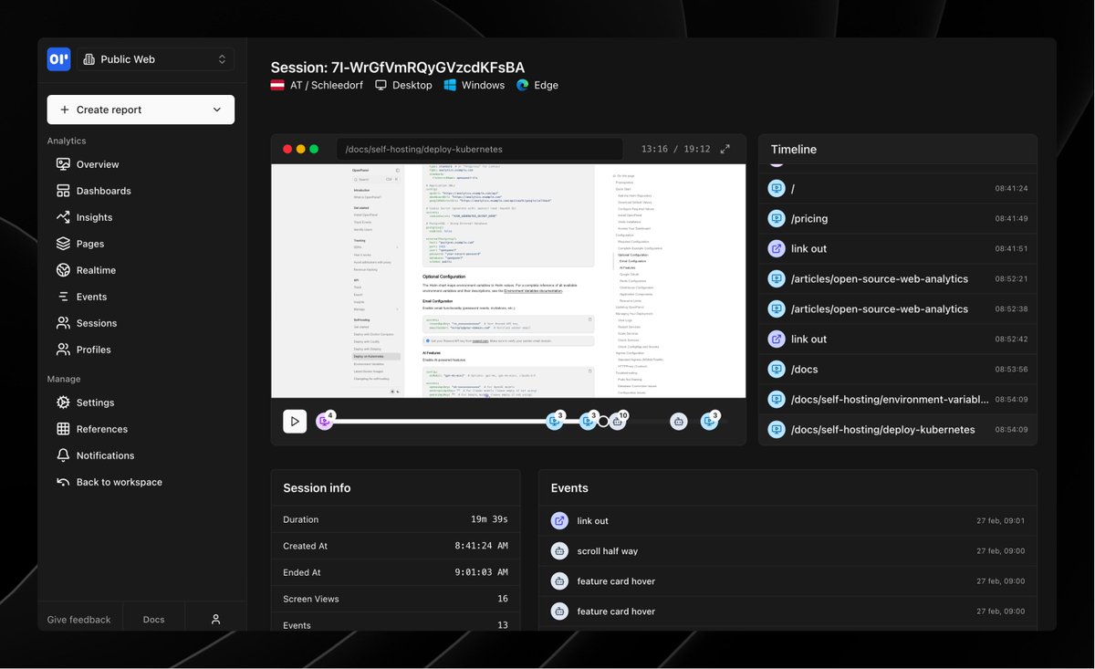 OpenPanel Analytics tweet media