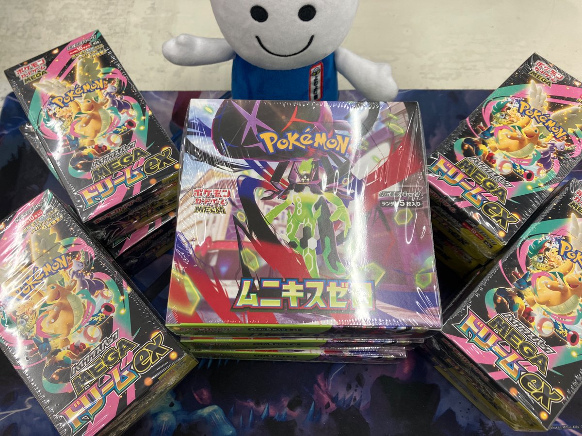 ⭐️入荷情報⭐️ ポケモンカードムニキスゼロ、MEGAドリームexを入荷